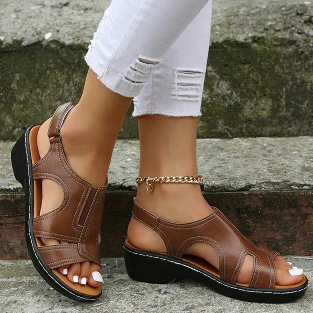 Serenity | Orthopedic Leather Sandals