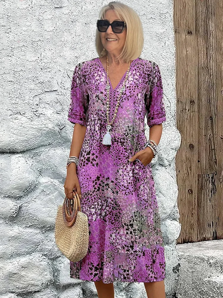 Chantelle | Vibrant Midi Dress ( Almost sold out )