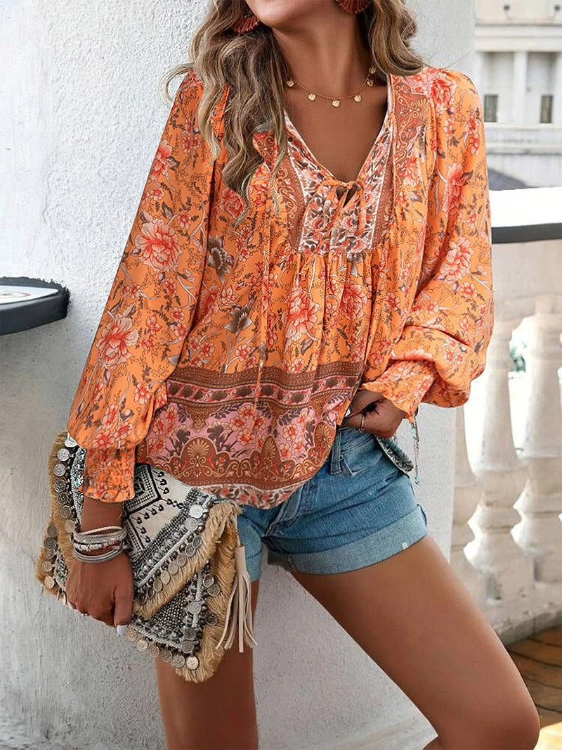 Heloise | Chic Summer Floral Top