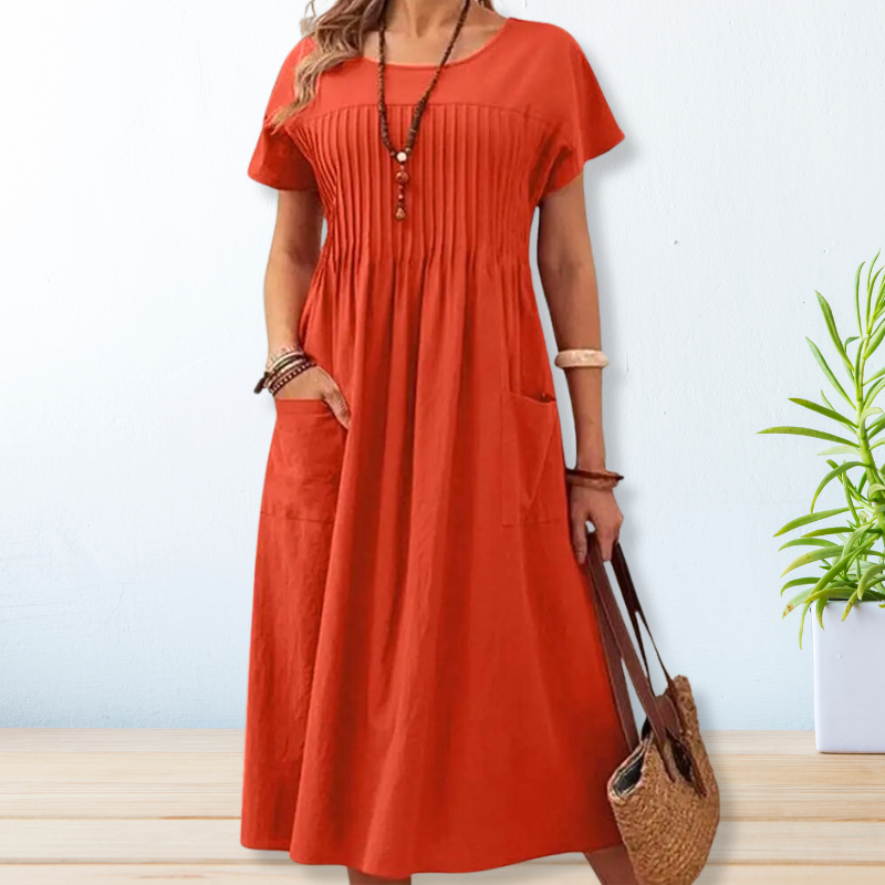 Ezra | Chic Midi Dress