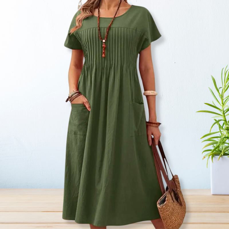 Ezra | Chic Midi Dress