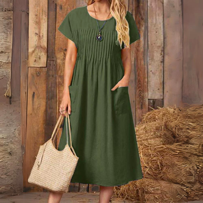 Ezra | Chic Midi Dress