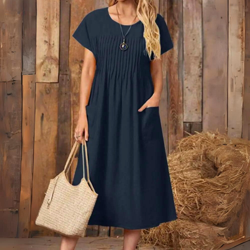 Ezra | Chic Midi Dress