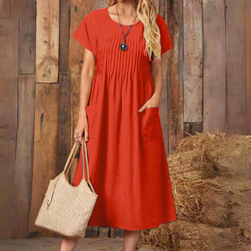 Ezra | Chic Midi Dress