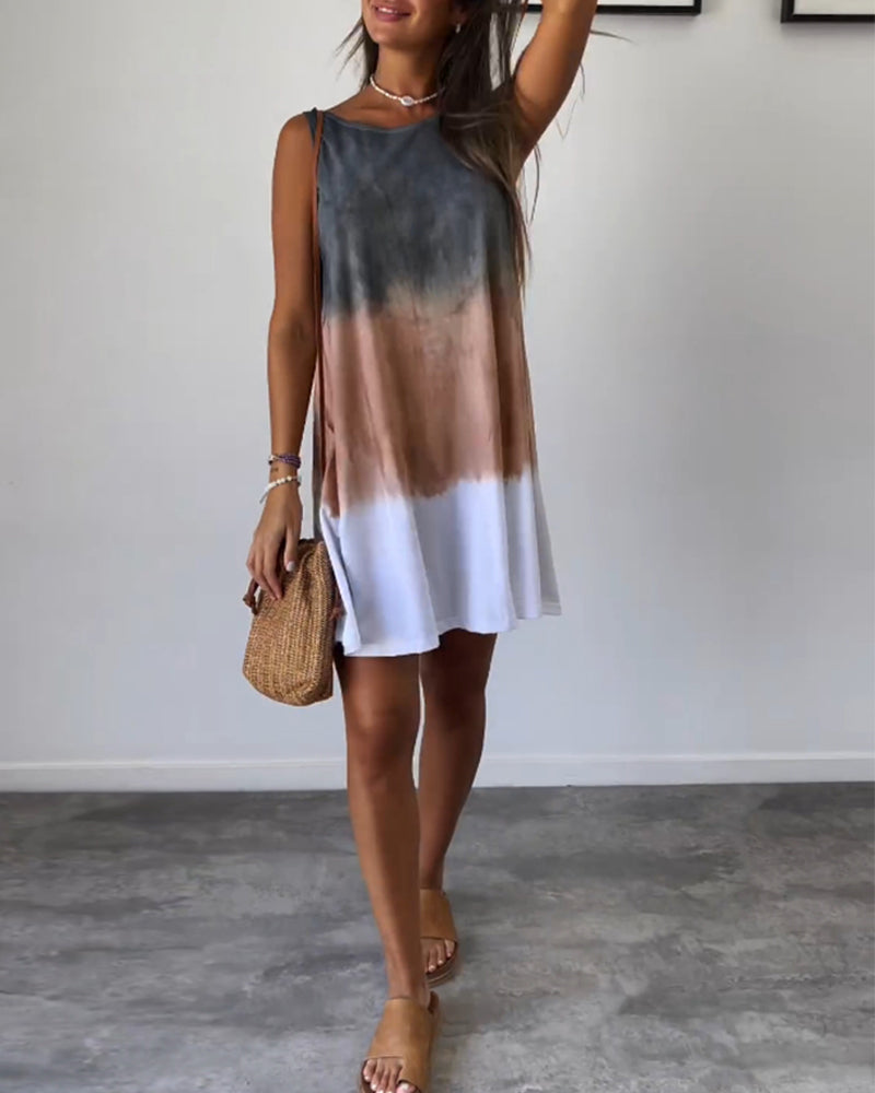 Kallista | Luxe Sleeveless Casual Dress  ( Almost sold out )