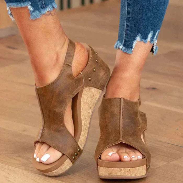 Elira | Lightweight Wedge Sandals