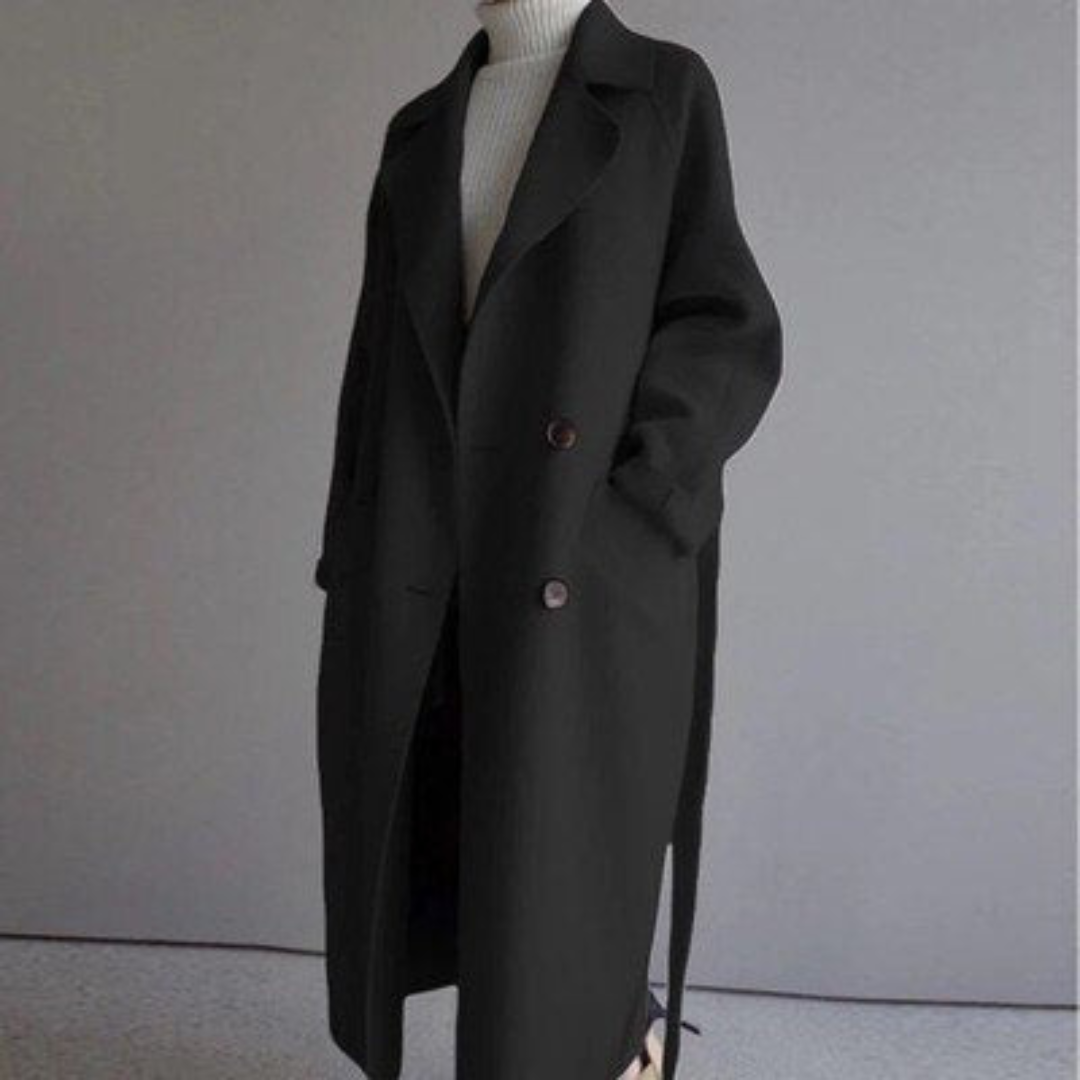 ELVIA | Luxurious Timeless Elegance Trench Coat