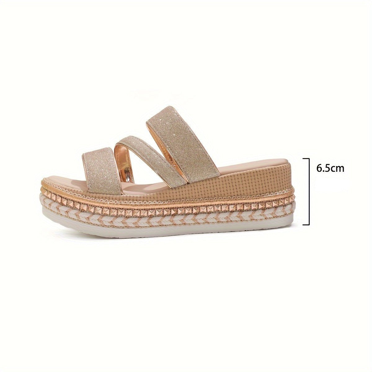 Liana | Shimmer Comfort Sandals