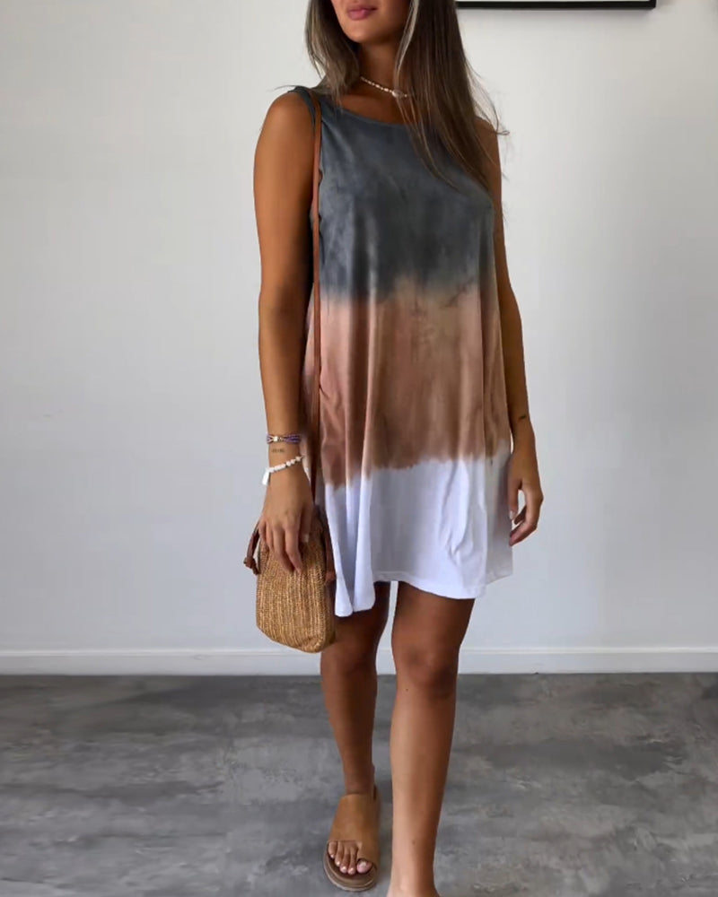 Kallista | Luxe Sleeveless Casual Dress  ( Almost sold out )