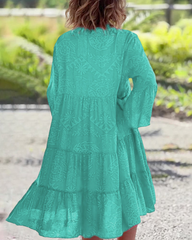Mareya | Boho Chic Flowy Dress