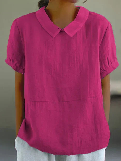 Amalia | Classic Short Sleeve Shirt