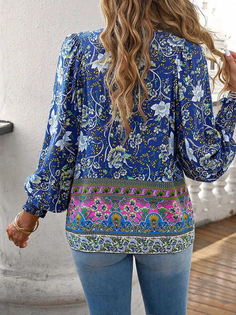 Heloise | Chic Summer Floral Top