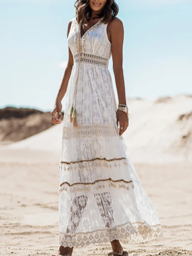 Alessia | Luxe Bohemian Flowy Dress ( Almost sold out )