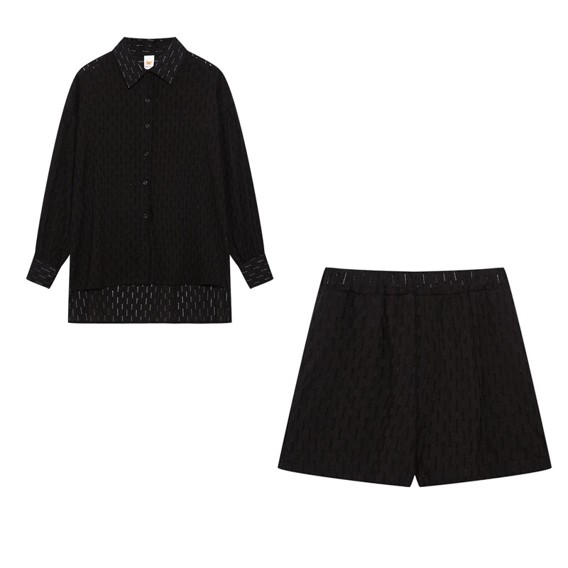 Lowen | Chic Breezy Shirt & Shorts Set