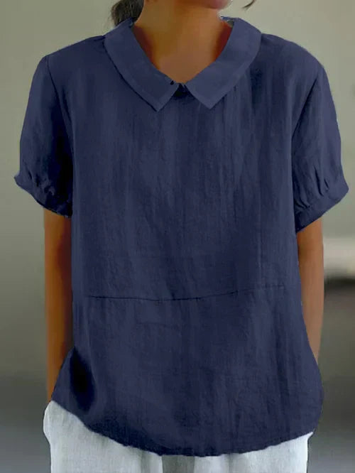 Amalia | Classic Short Sleeve Shirt
