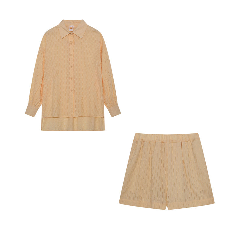 Lowen | Chic Breezy Shirt & Shorts Set