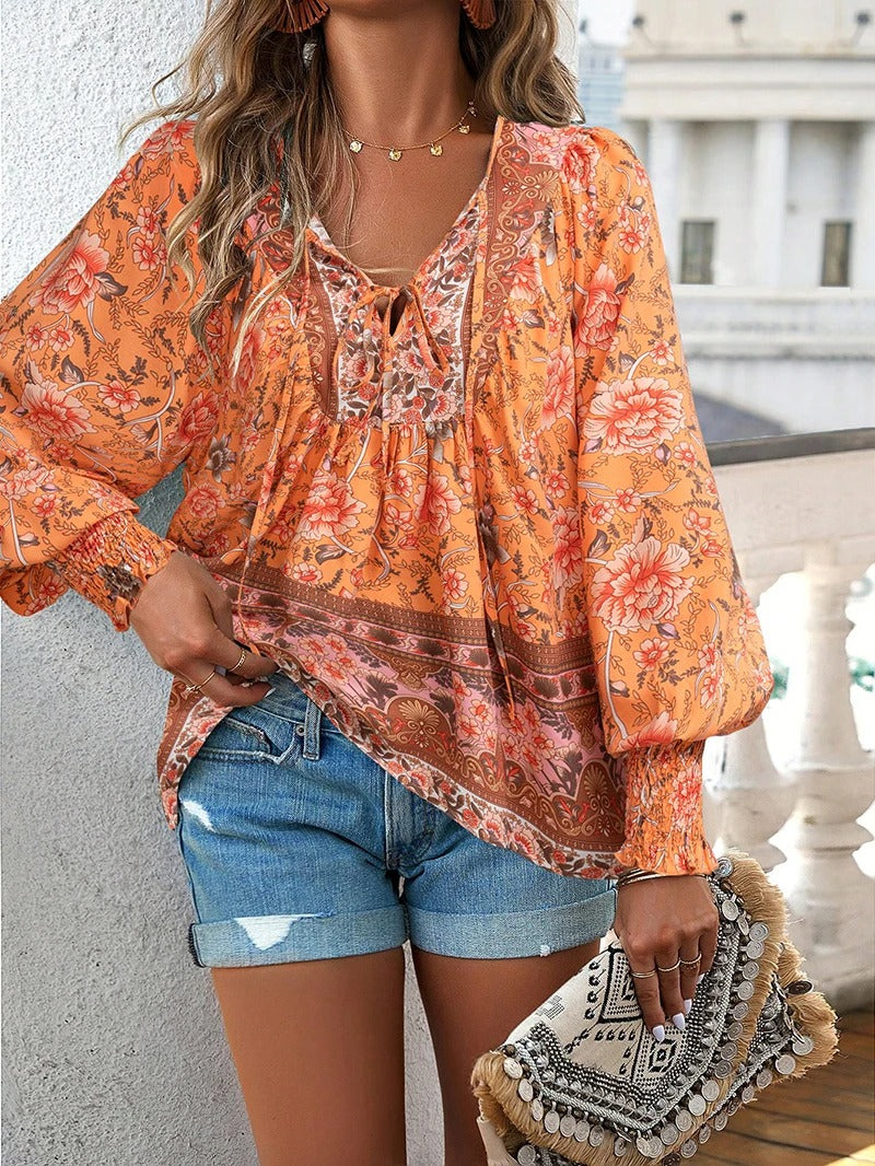 Heloise | Chic Summer Floral Top