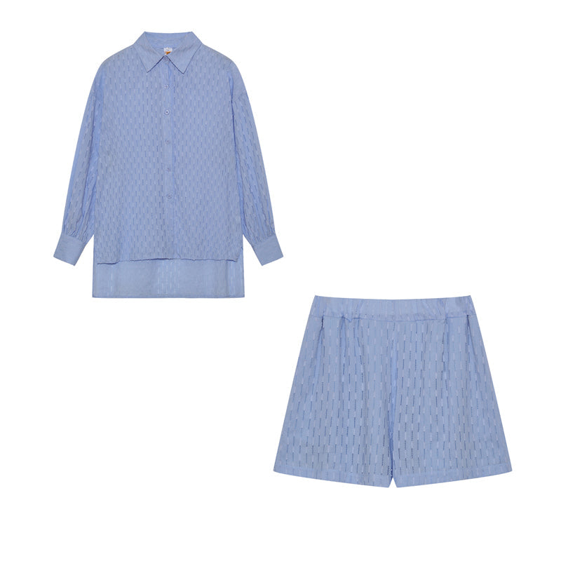 Lowen | Chic Breezy Shirt & Shorts Set