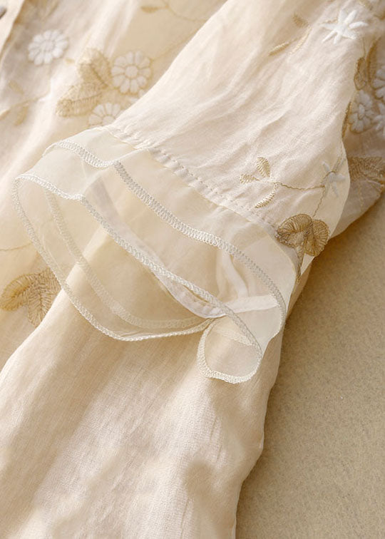 Elisette | Classic Embroidered Blouse