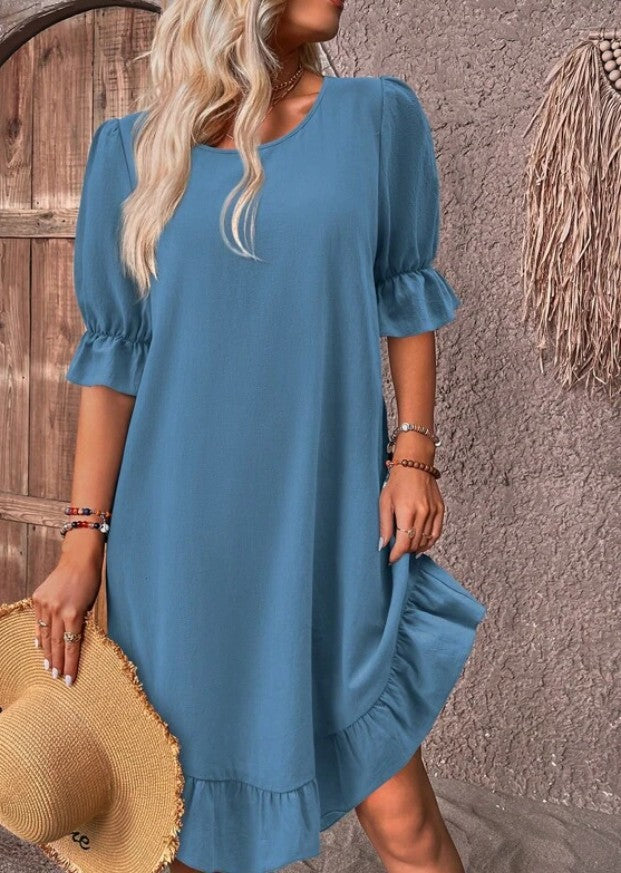 Evalina | Timeless Elegance Midi Dress ✨ (Almost sold out )