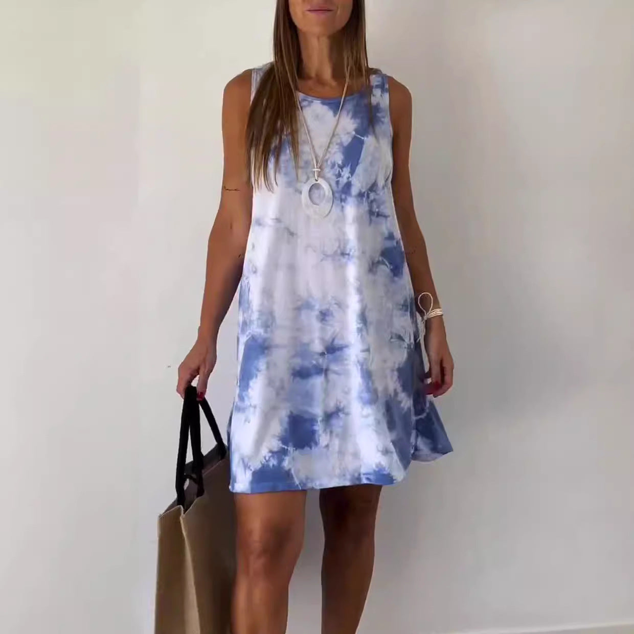 Kallista | Luxe Sleeveless Casual Dress  ( Almost sold out )