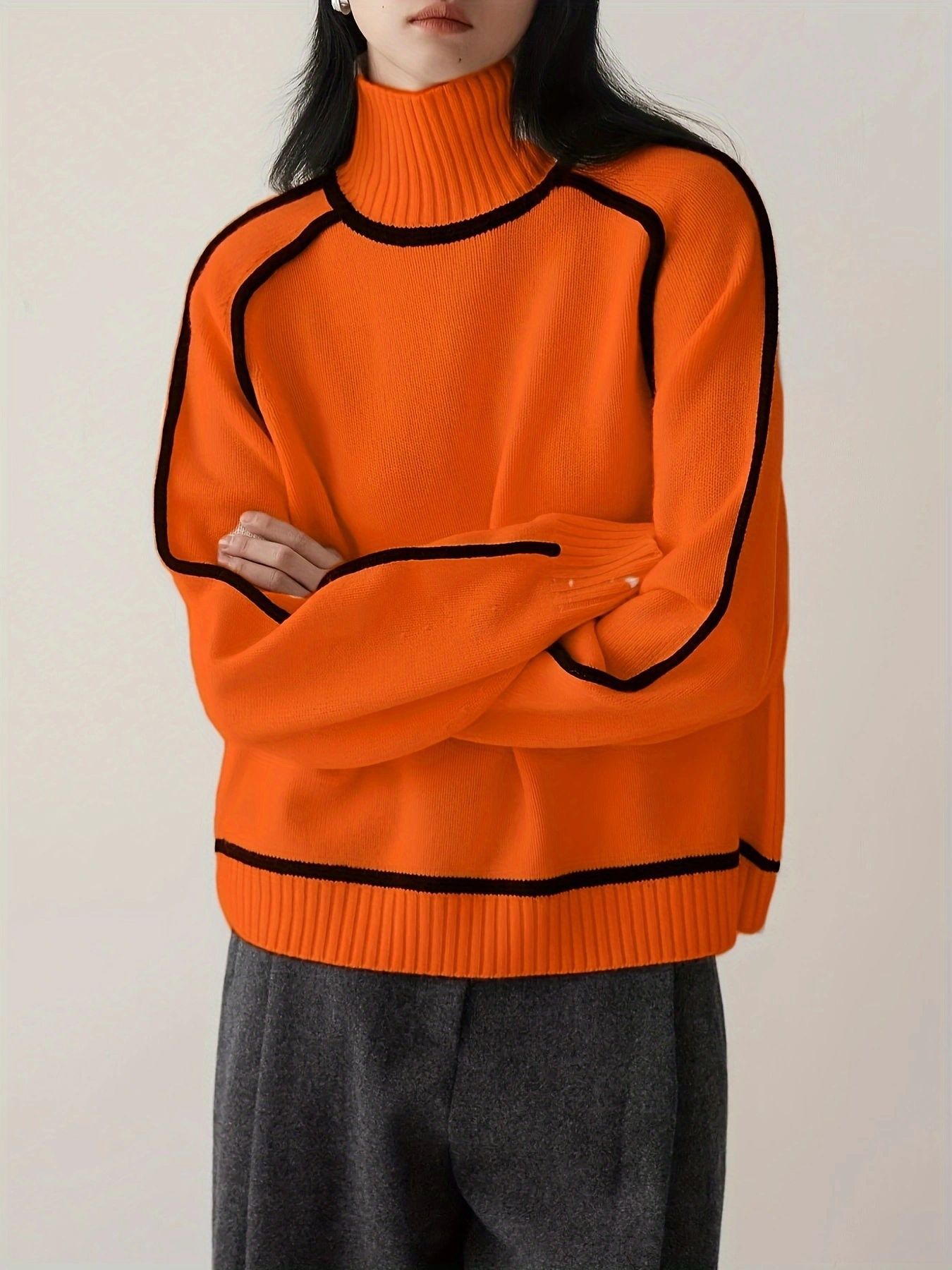 Amedea | Luxe Ribbed Turtleneck Sweater