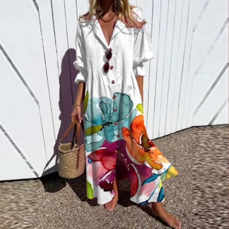 Evaneline | Luxe Boho Maxi Dress (Almost sold out )