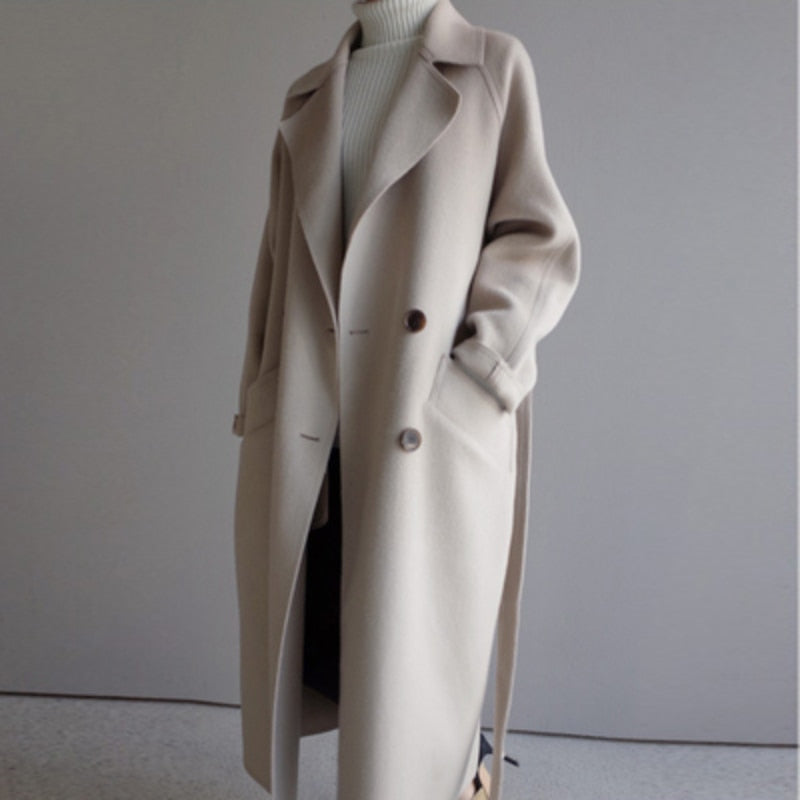 ELVIA | Luxurious Timeless Elegance Trench Coat