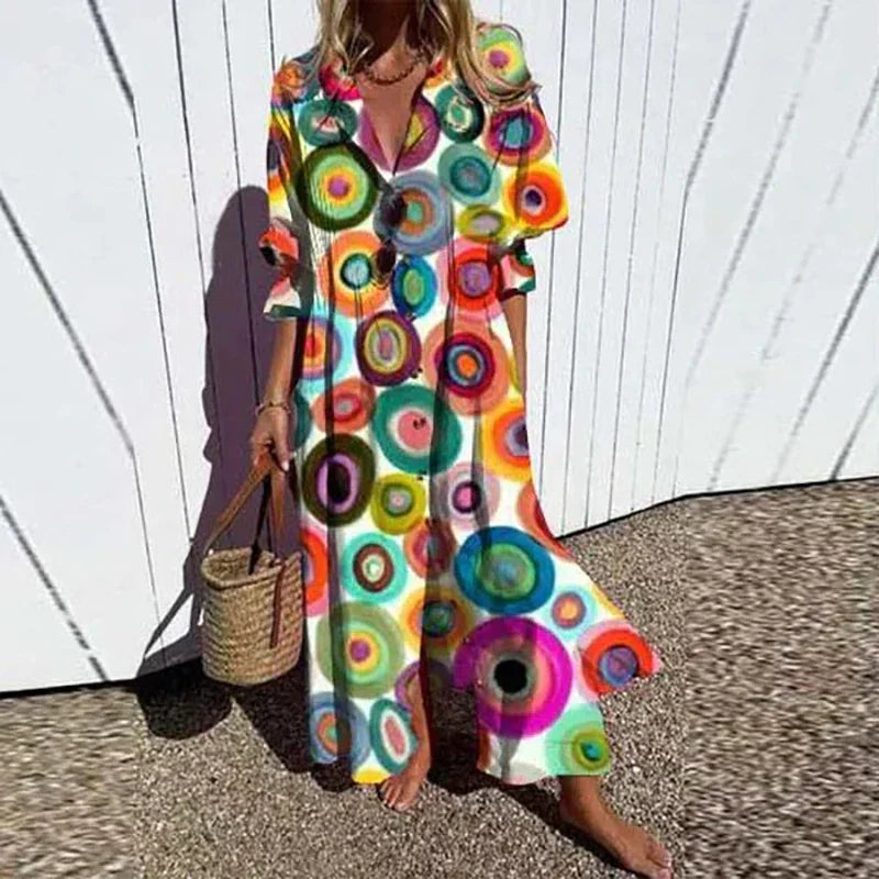 Evaneline | Luxe Boho Maxi Dress (Almost sold out )