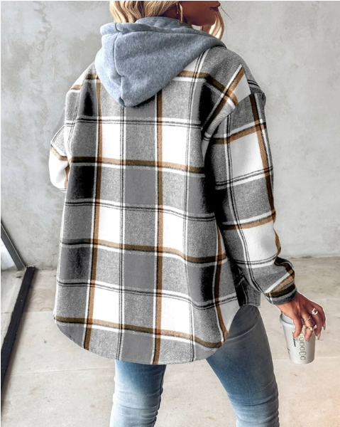 Blayden | Plaid Hoodie Jacket