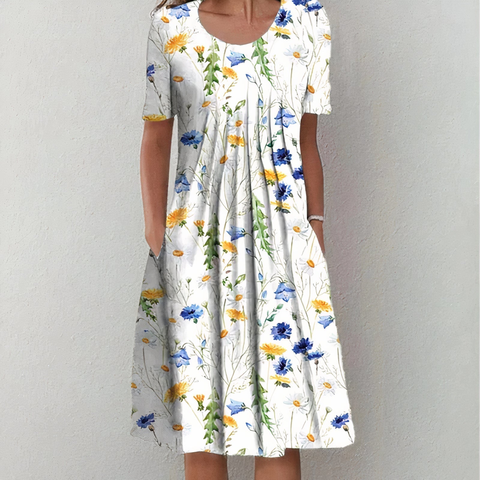 Seraphine | Graceful Cotton Dress ( Almost sold out )