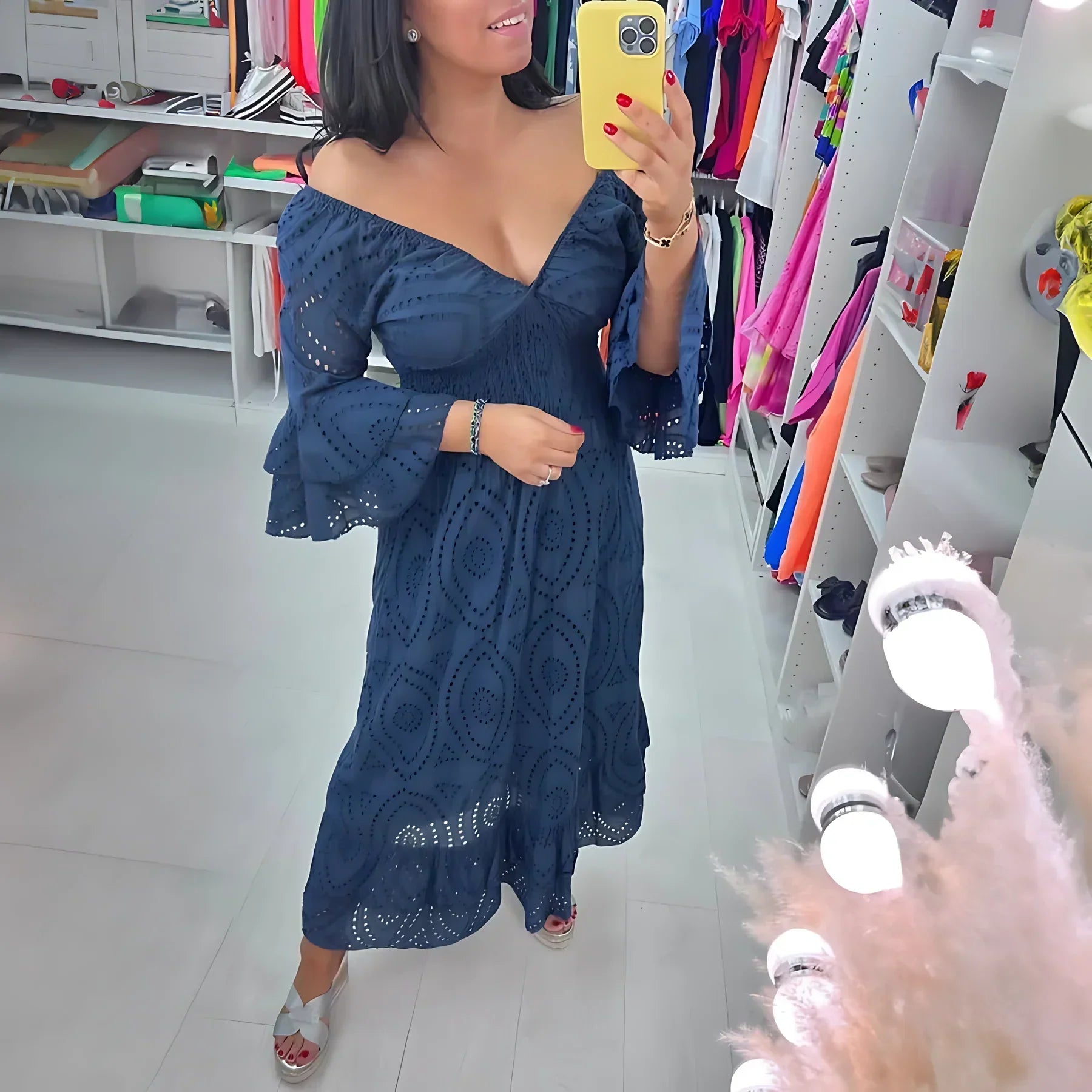 Cristin |  Luxe Silhouette Dress ( Almost sold out )