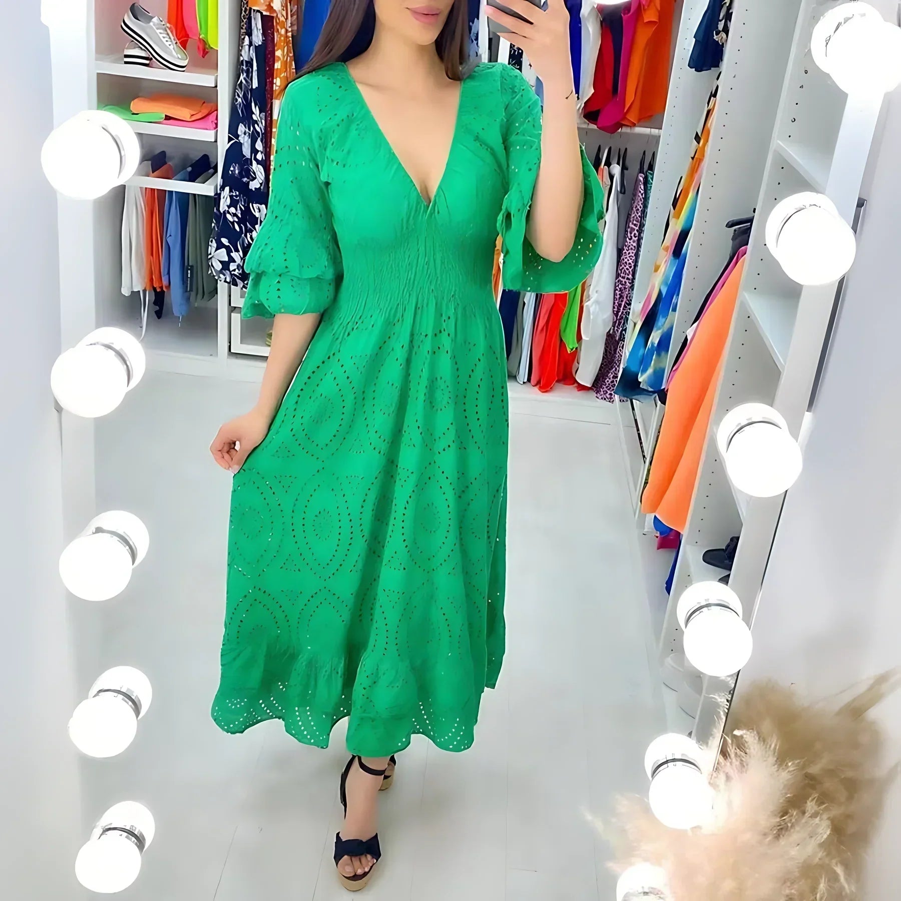 Cristin |  Luxe Silhouette Dress ( Almost sold out )