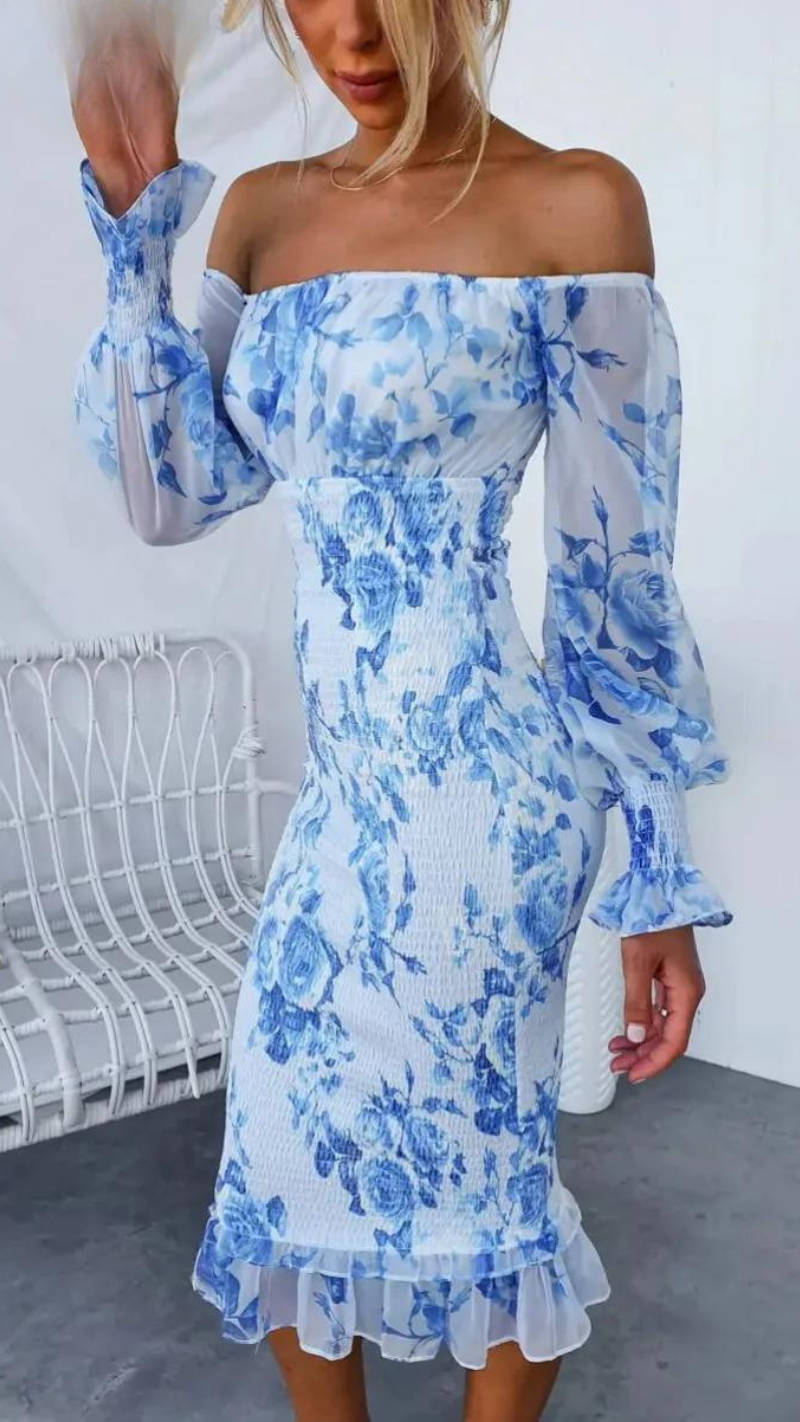 Kalila | Luxe Silhouette Midi Dress ( Almost sold out )