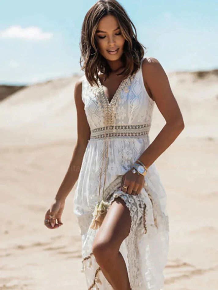 Alessia | Luxe Bohemian Flowy Dress ( Almost sold out )