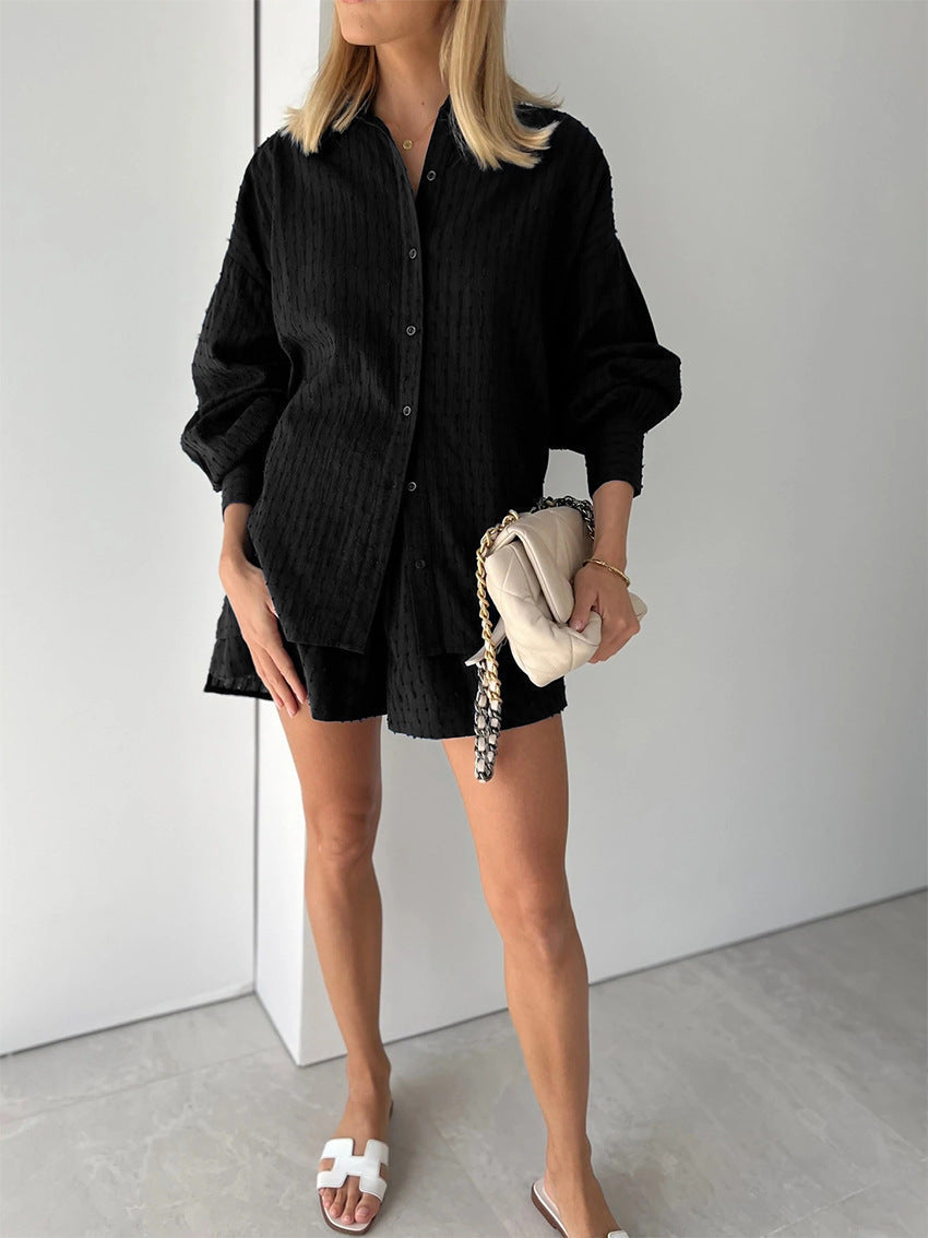 Lowen | Chic Breezy Shirt & Shorts Set