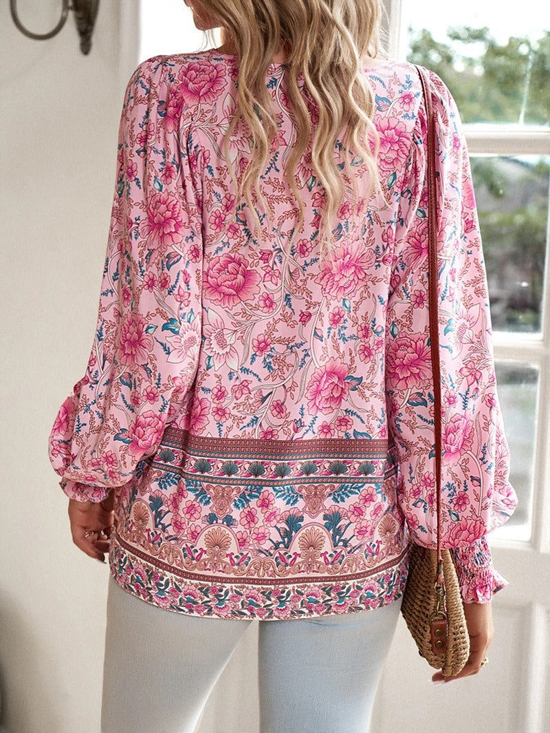 Heloise | Chic Summer Floral Top
