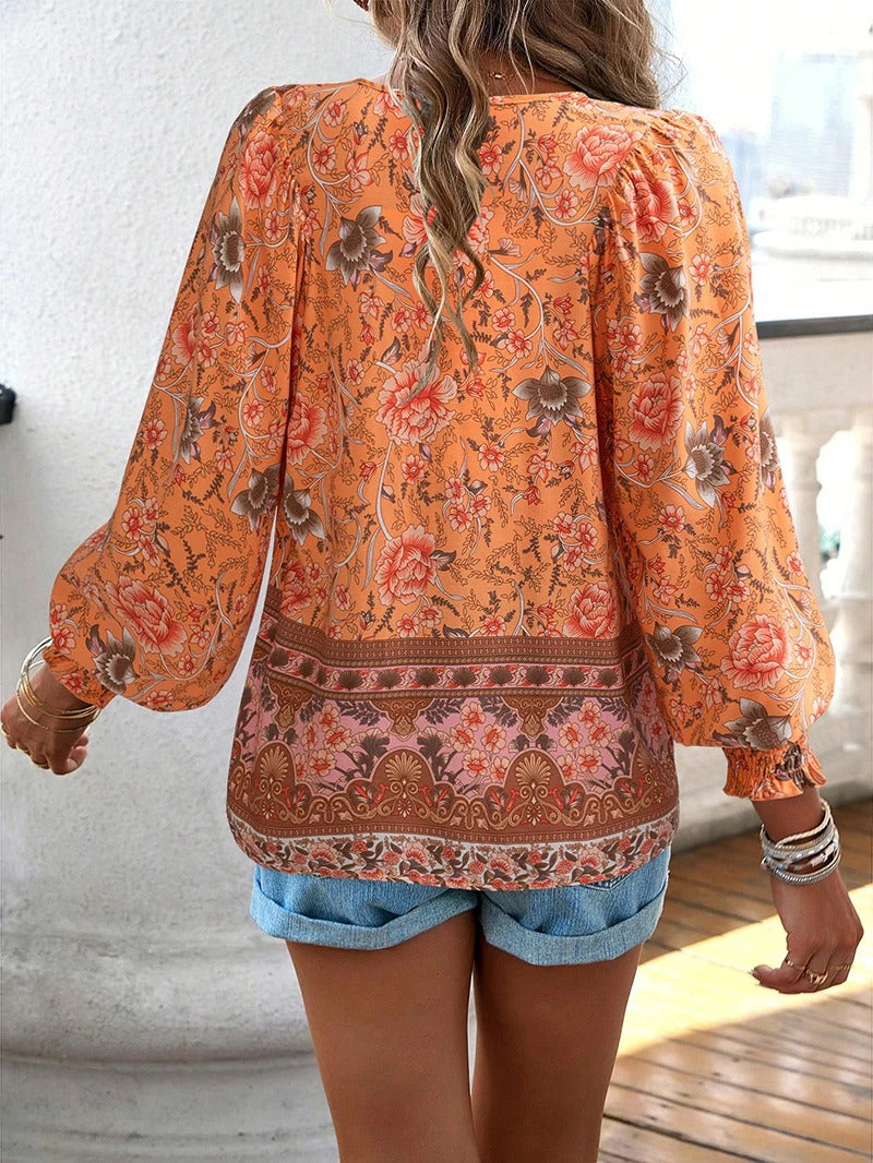 Heloise | Chic Summer Floral Top