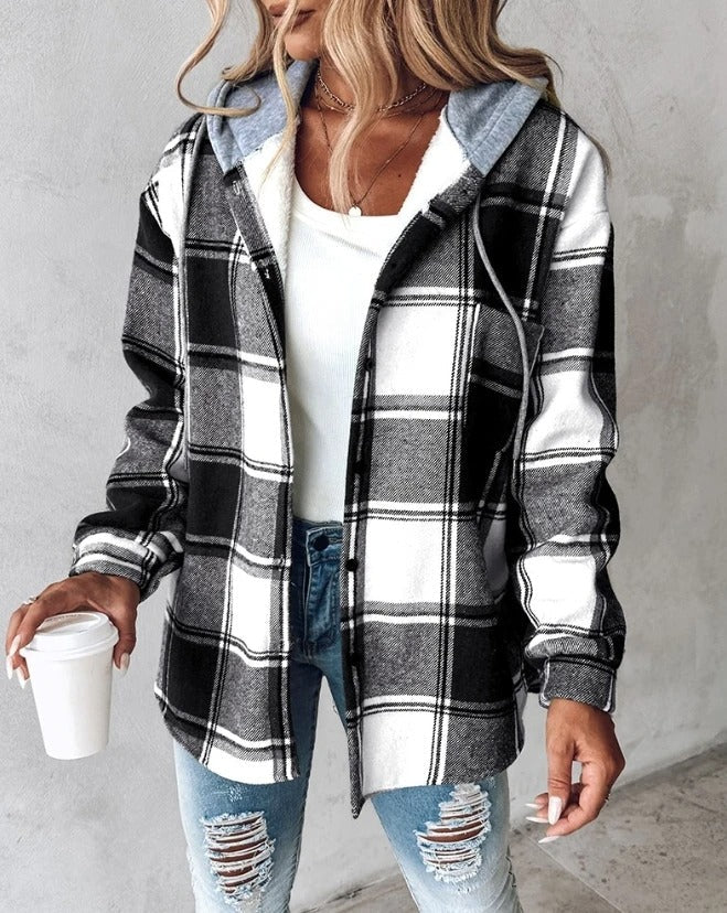 Blayden | Plaid Hoodie Jacket