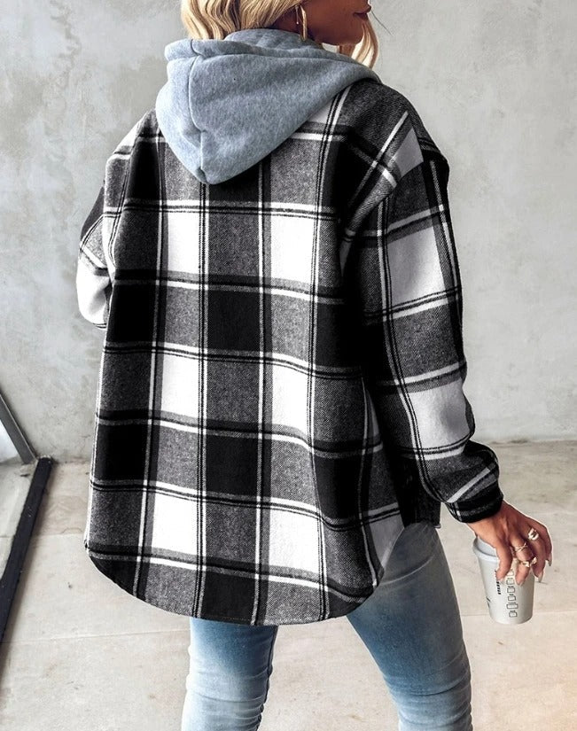 Blayden | Plaid Hoodie Jacket