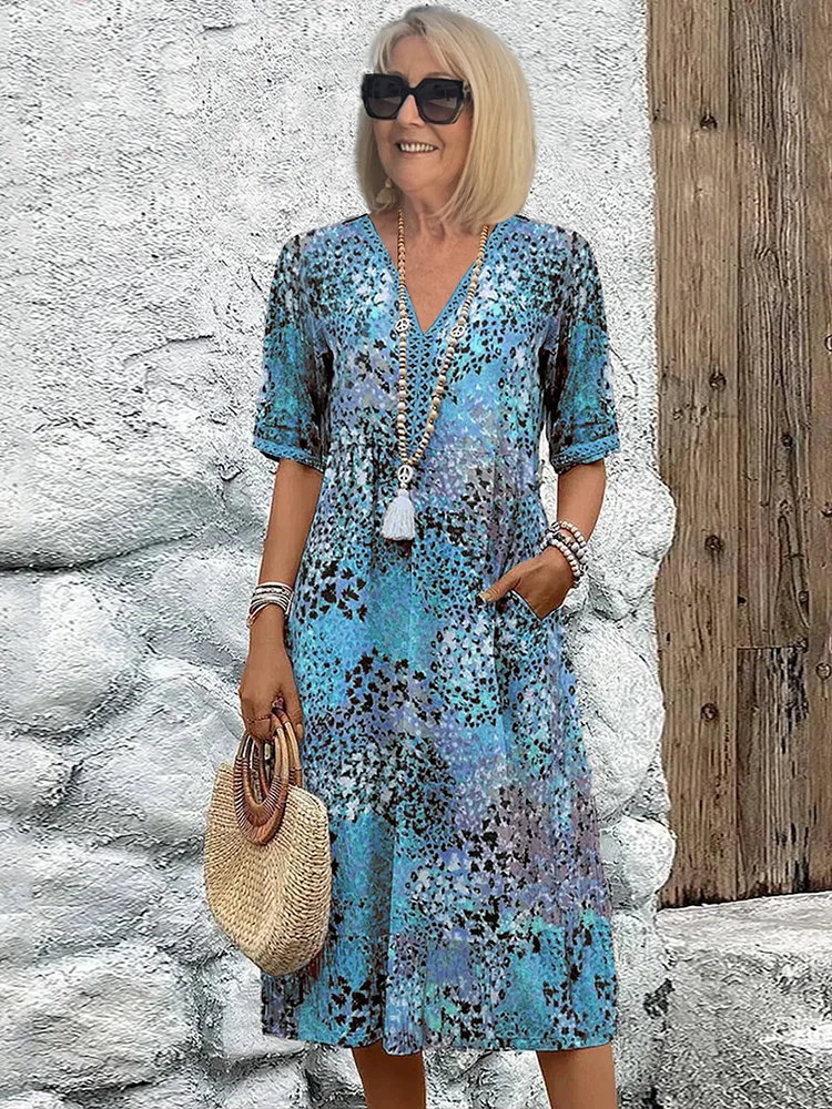 Chantelle | Vibrant Midi Dress ( Almost sold out )