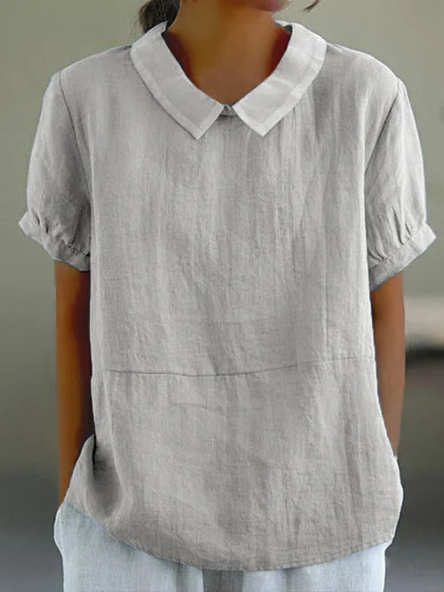 Amalia | Classic Short Sleeve Shirt