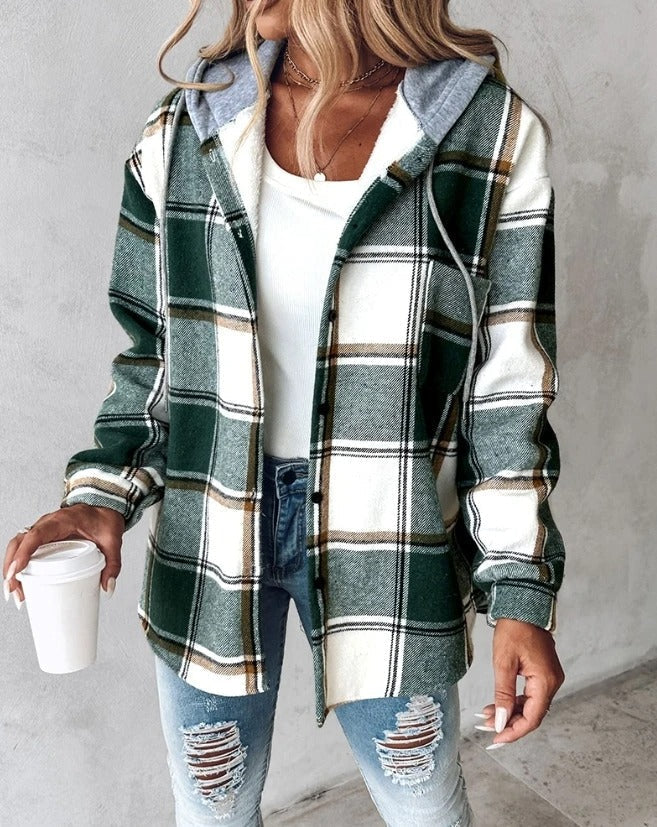 Blayden | Plaid Hoodie Jacket