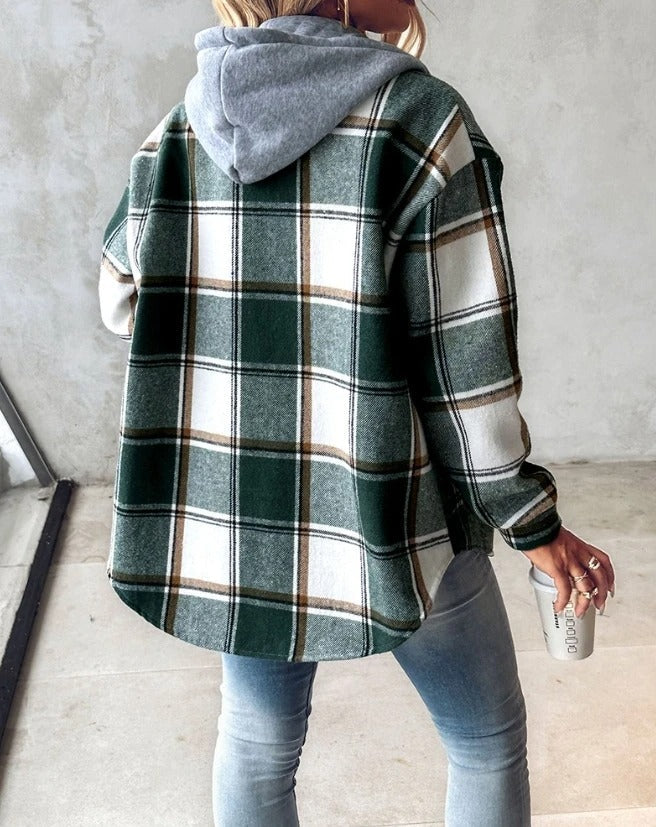 Blayden | Plaid Hoodie Jacket